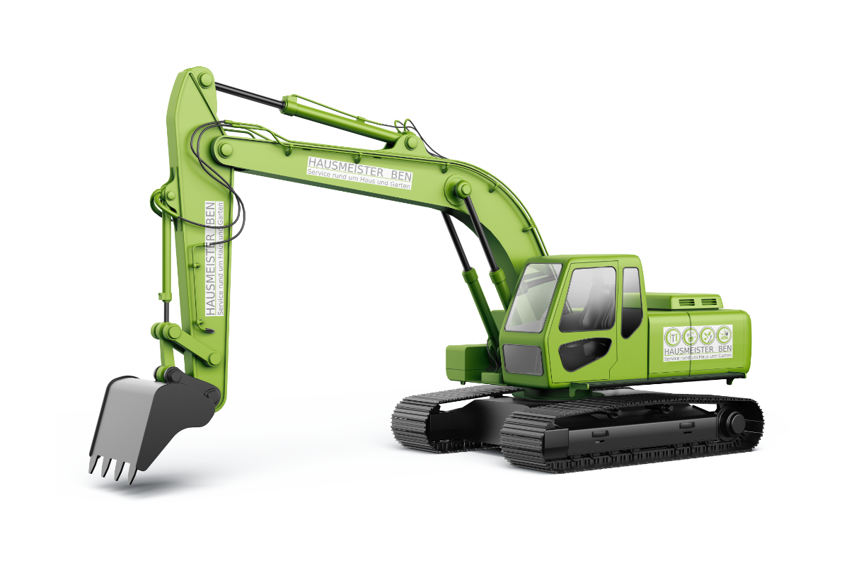 Renovieren, räumen, transportieren und mit eigenem Gerät arbeiten.